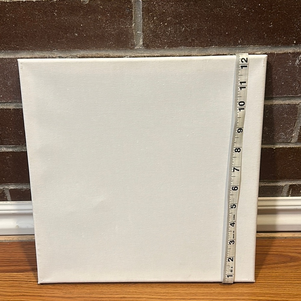 Back Stapled White Canvas for Painting